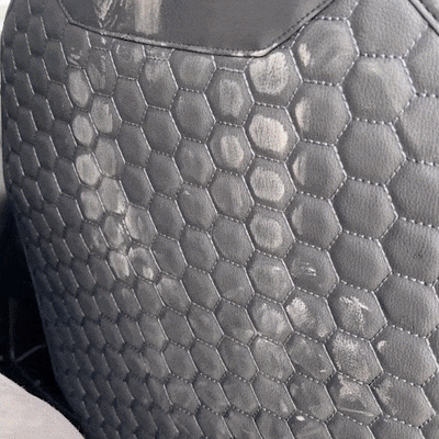 Car Seat Back Protector Black “Hexy” by Owleys (1)