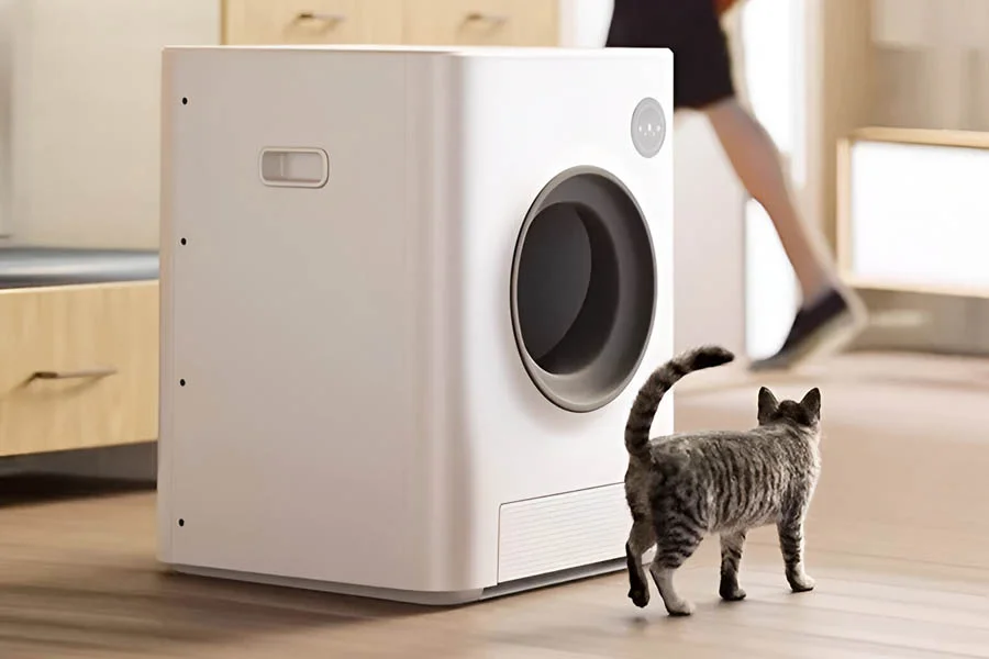 electronic kitty litter box