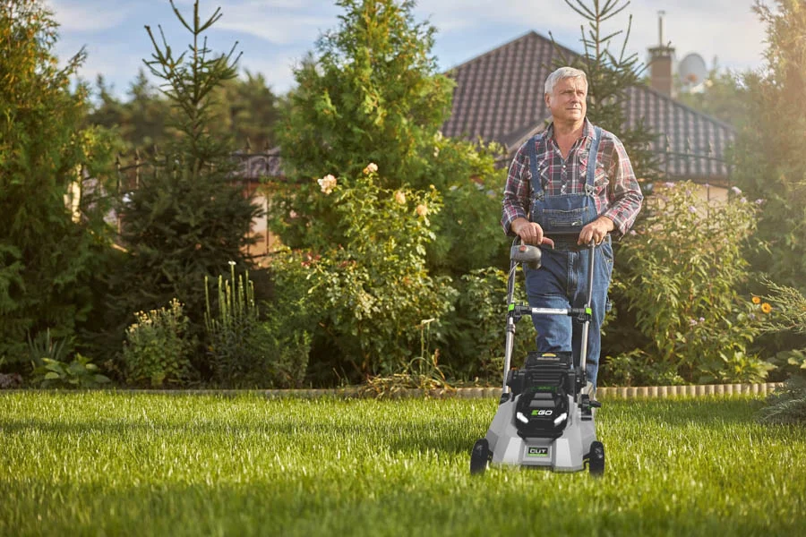 cordless electric mowers