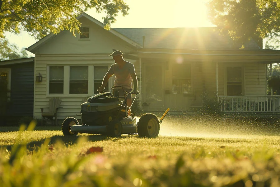 cordless electric mowers